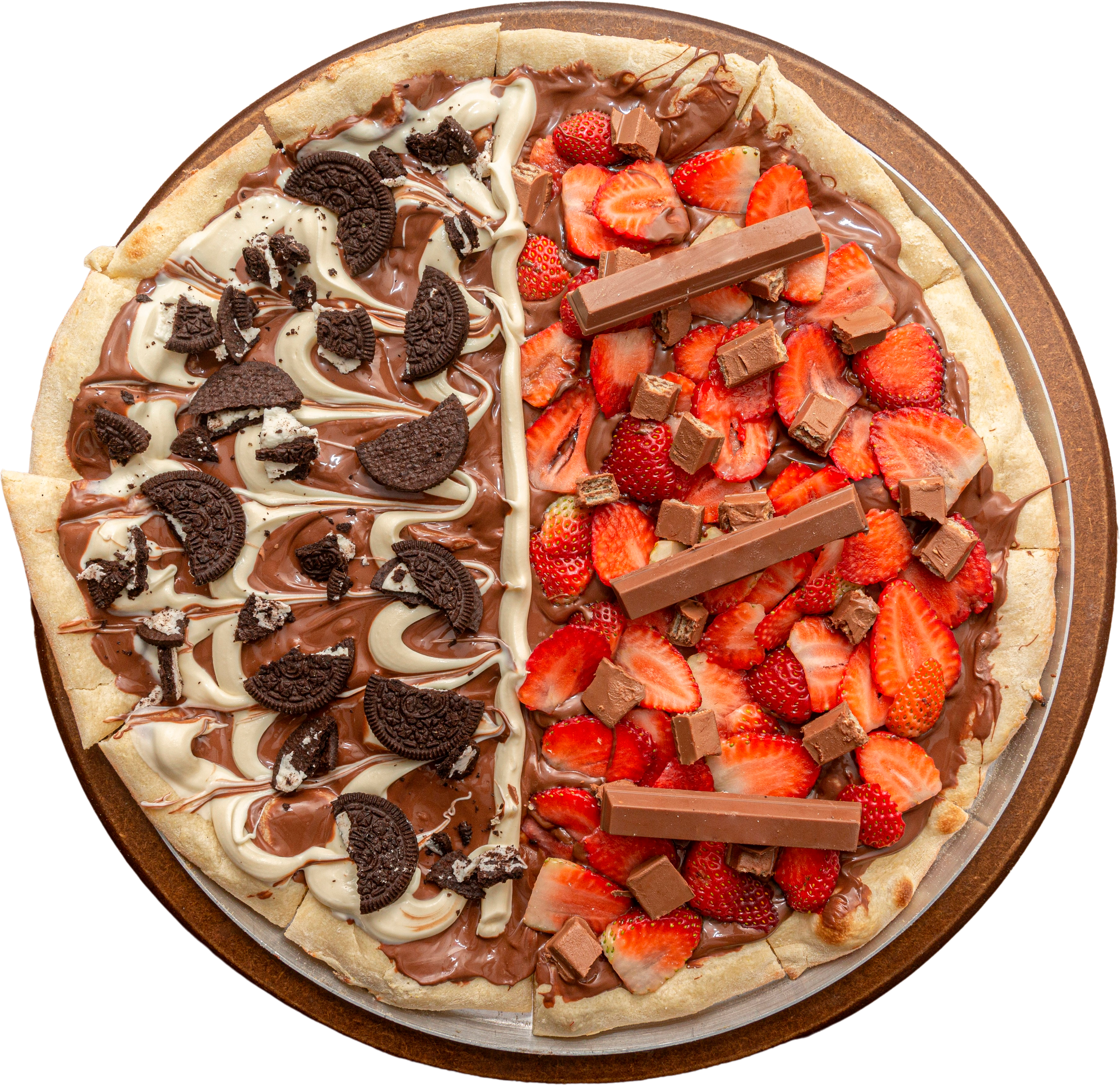 Pizza chocolade
