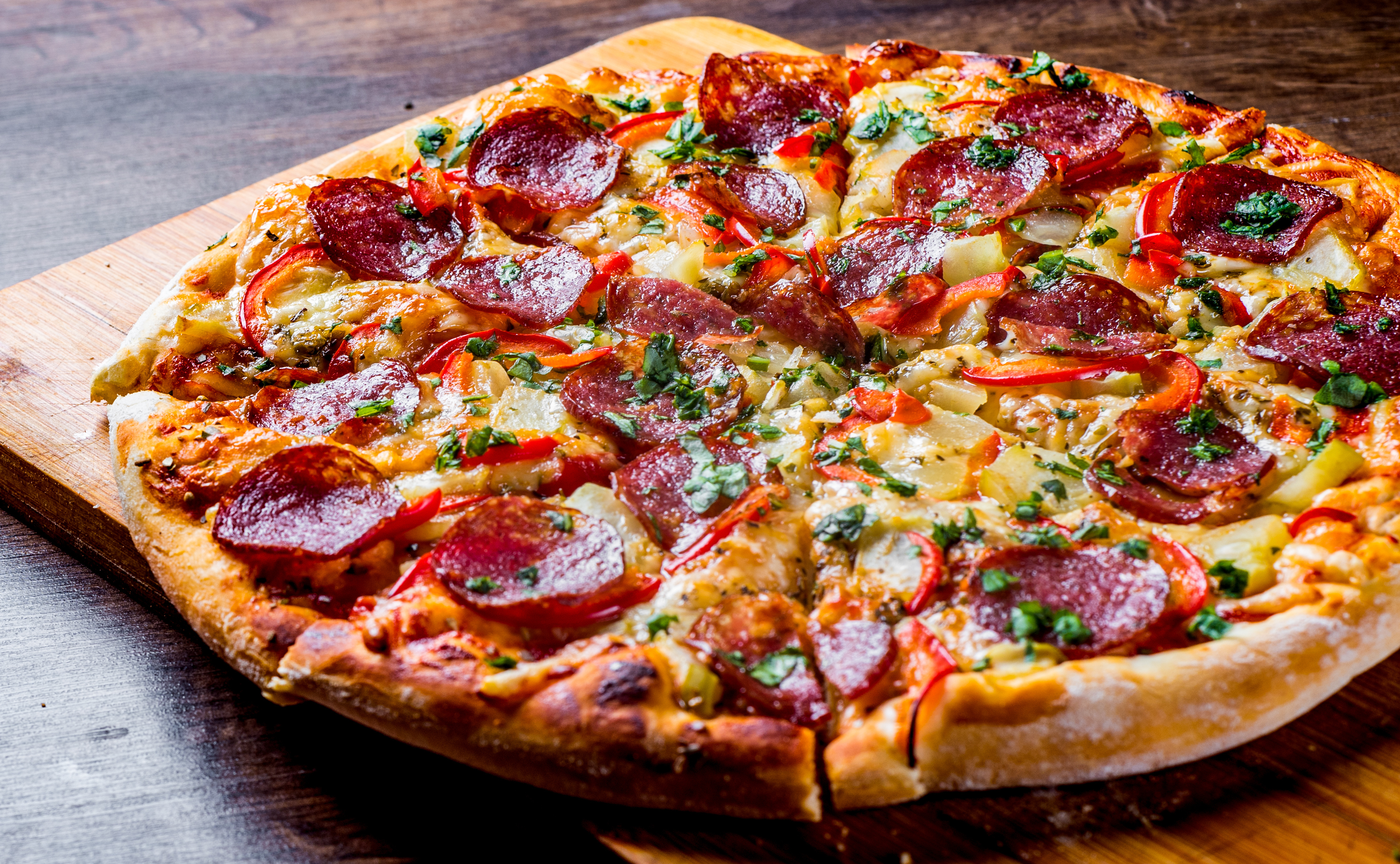Pizza salami